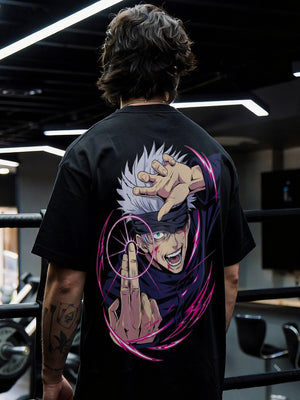 CAMISETA OVERSIZED PREMIUM JUJUTSU KAISEN GOJO