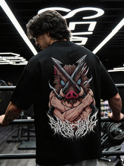CAMISETA OVERSIZED PREMIUM INOSUKE DEMON SLAYER