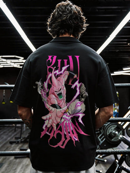 CAMISETA OVERSIZED PREMIUM DRAGON BALL MAJIN BUU