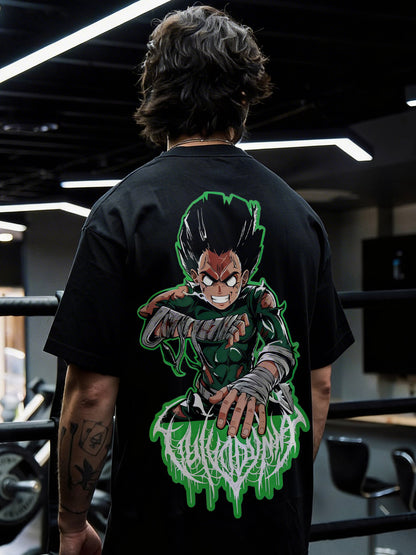 CAMISETA OVERSIZED PREMIUM NARUTO ROCK LEE