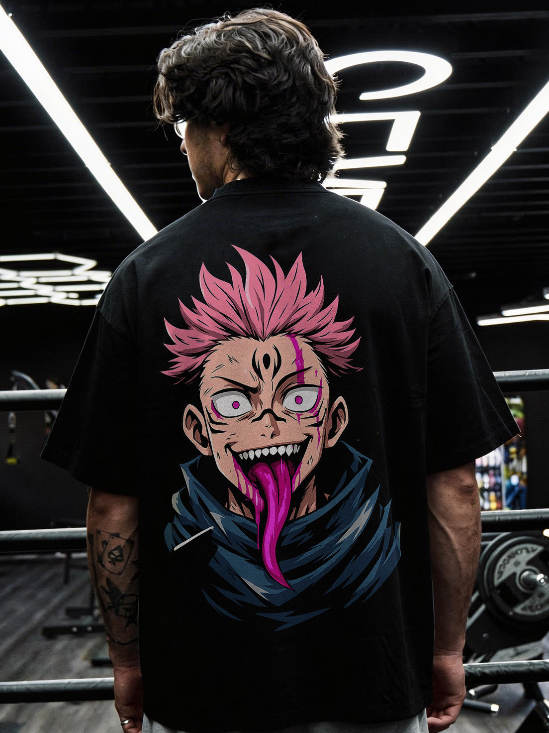 CAMISETA OVERSIZED PREMIUM JUJUTSU KAISEN SUKUNA