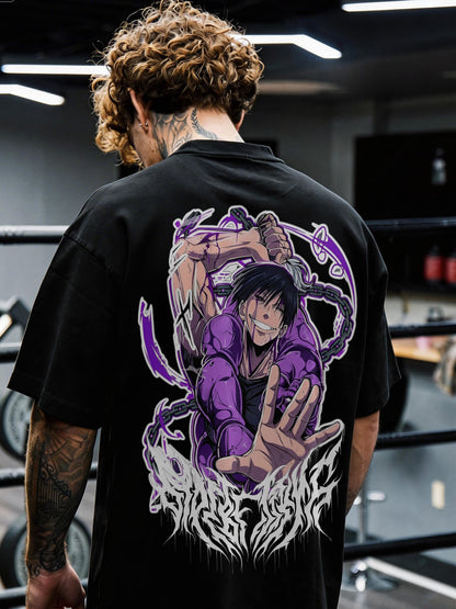 CAMISETA OVERSIZED PREMIUM JUJUTSU KAISEN TOJI