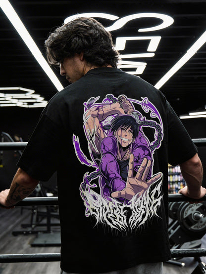 CAMISETA OVERSIZED PREMIUM JUJUTSU KAISEN TOJI