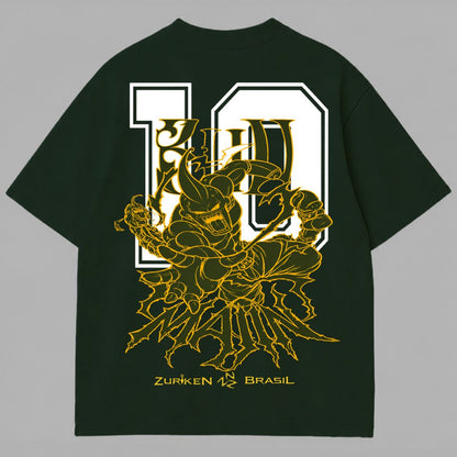 CAMISETA OVERSIZED PREMIUM MAJIN BUU X BRASIL