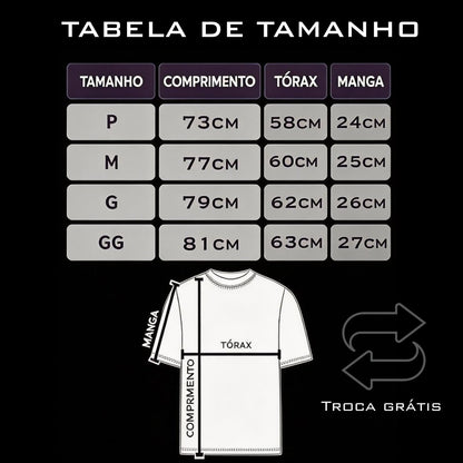 CAMISETA OVERSIZED PREMIUM GAARA BLOOD