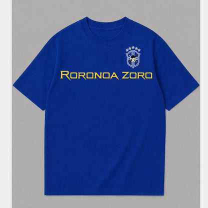 CAMISETA OVERSIZED PREMIUM ZORO X BRASIL