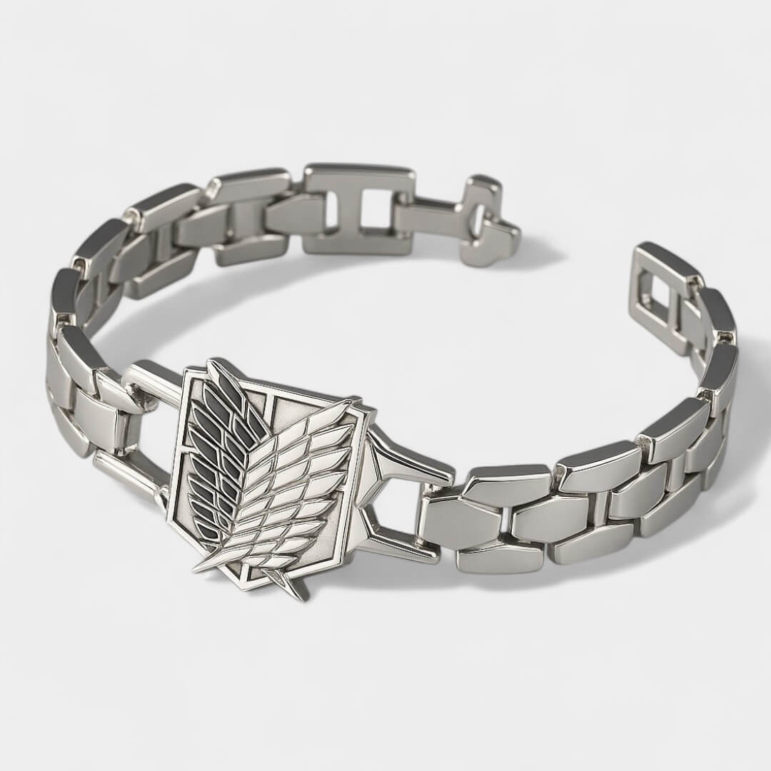 BRACELETE EXCLUSIVO DE ATTACK ON TITAN UNISSEX