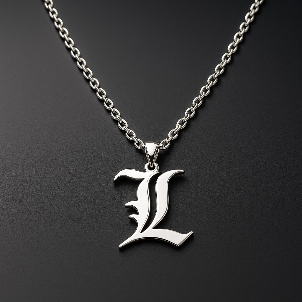COLAR DO L DE DEATH NOTE