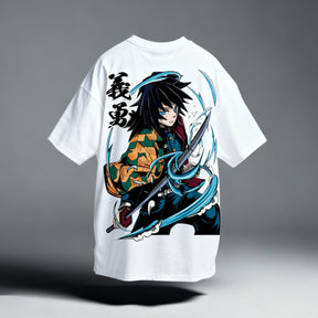 CAMISETA OVERSIZED PREMIUM DEMON SLAYER TOMIOKA