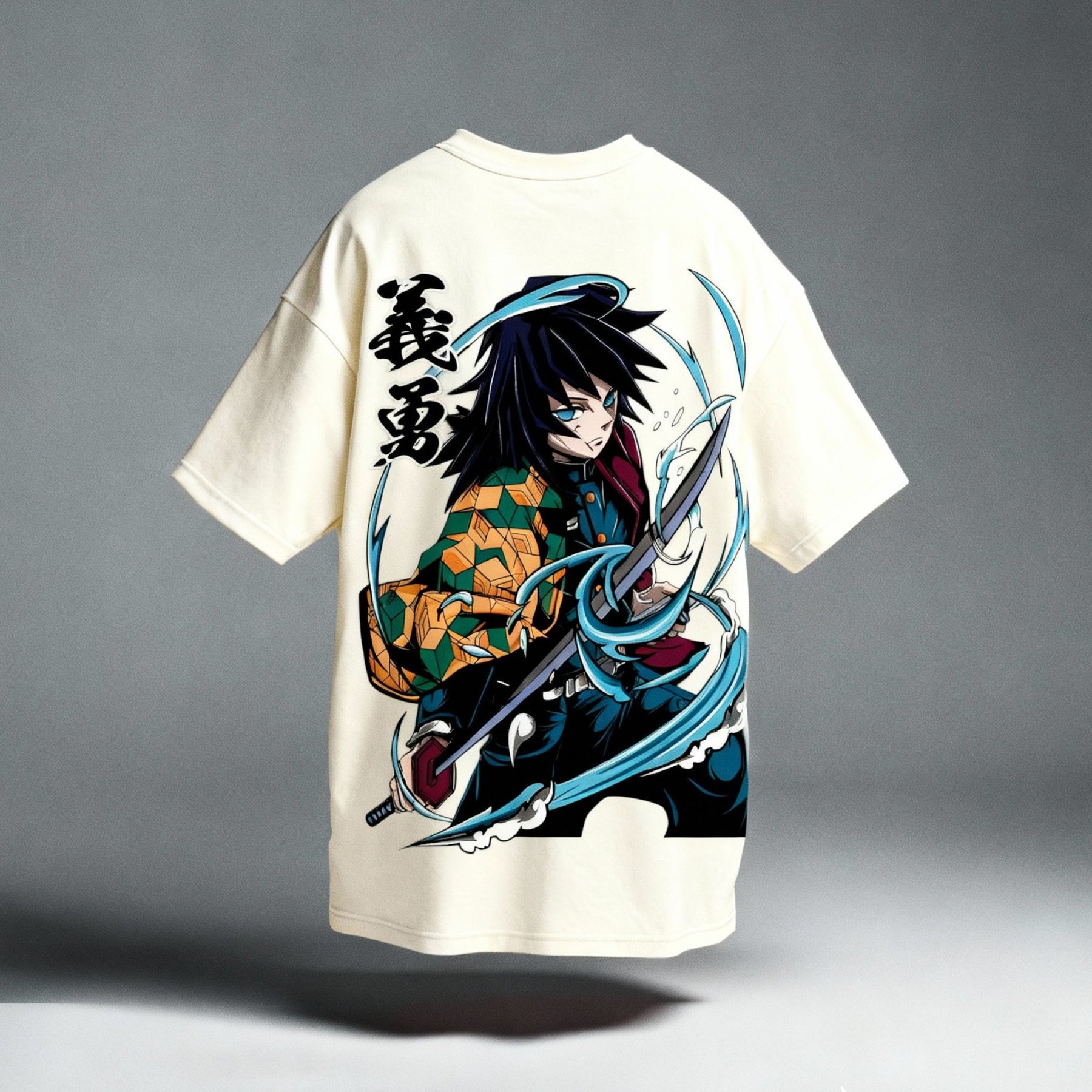 CAMISETA OVERSIZED PREMIUM DEMON SLAYER TOMIOKA