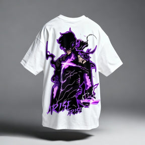 CAMISETA OVERSIZED PREMIUM SOLO LEVELING SUNG JIN-WOO