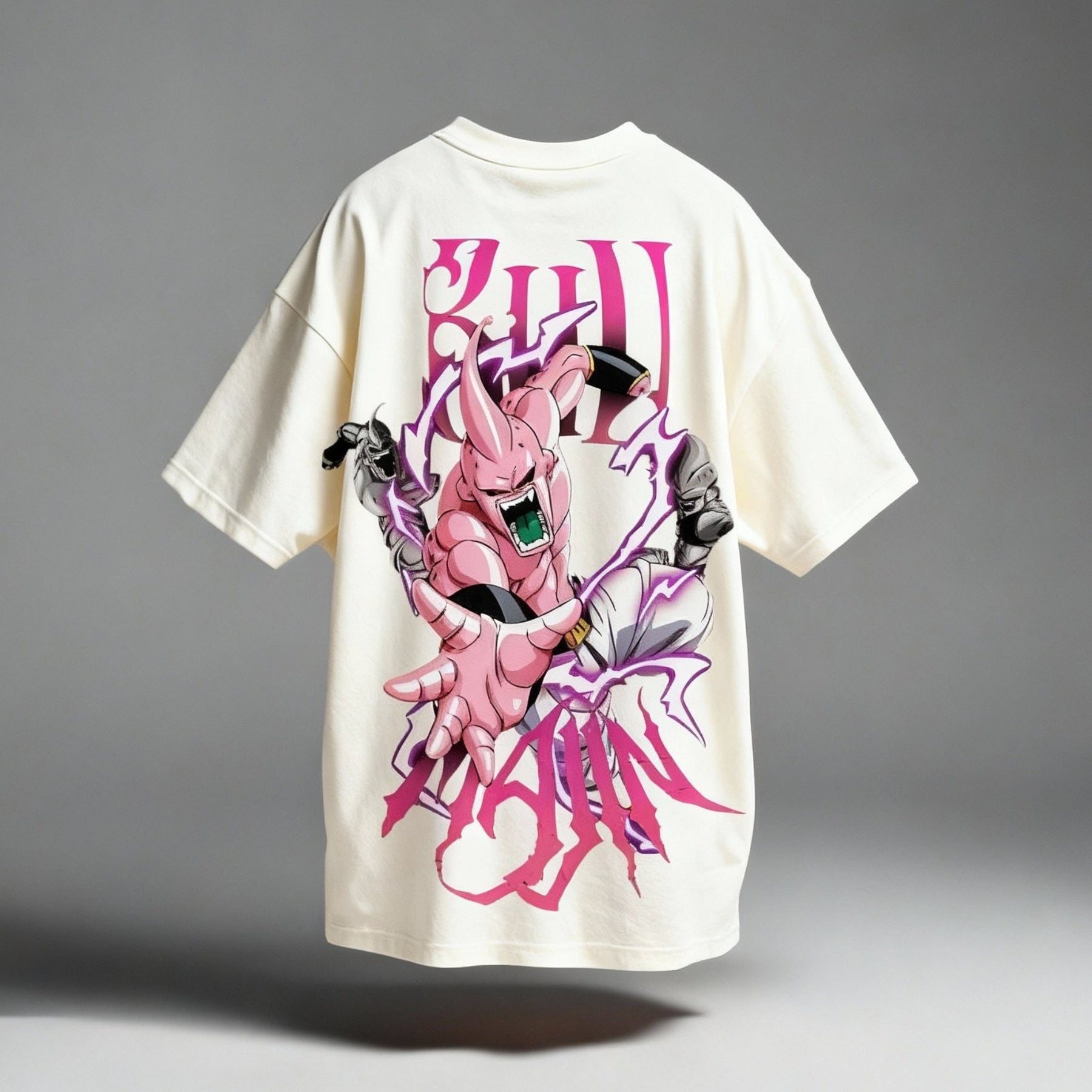 CAMISETA OVERSIZED PREMIUM DRAGON BALL MAJIN BUU