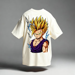 CAMISETA OVERSIZED PREMIUM DRAGON BALL GOHAN SSJ2
