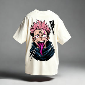 CAMISETA OVERSIZED PREMIUM JUJUTSU KAISEN SUKUNA