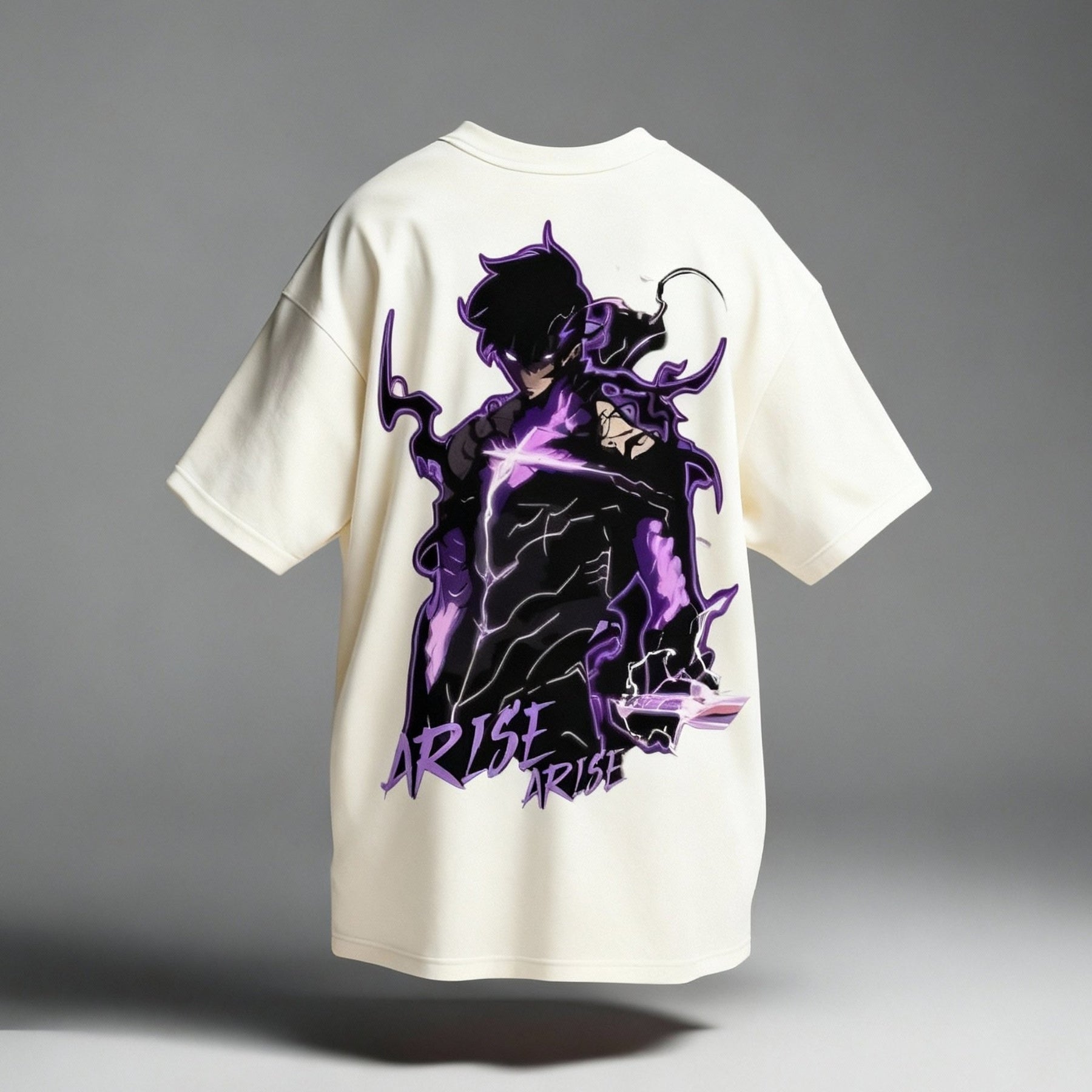 CAMISETA OVERSIZED PREMIUM SOLO LEVELING SUNG JIN-WOO