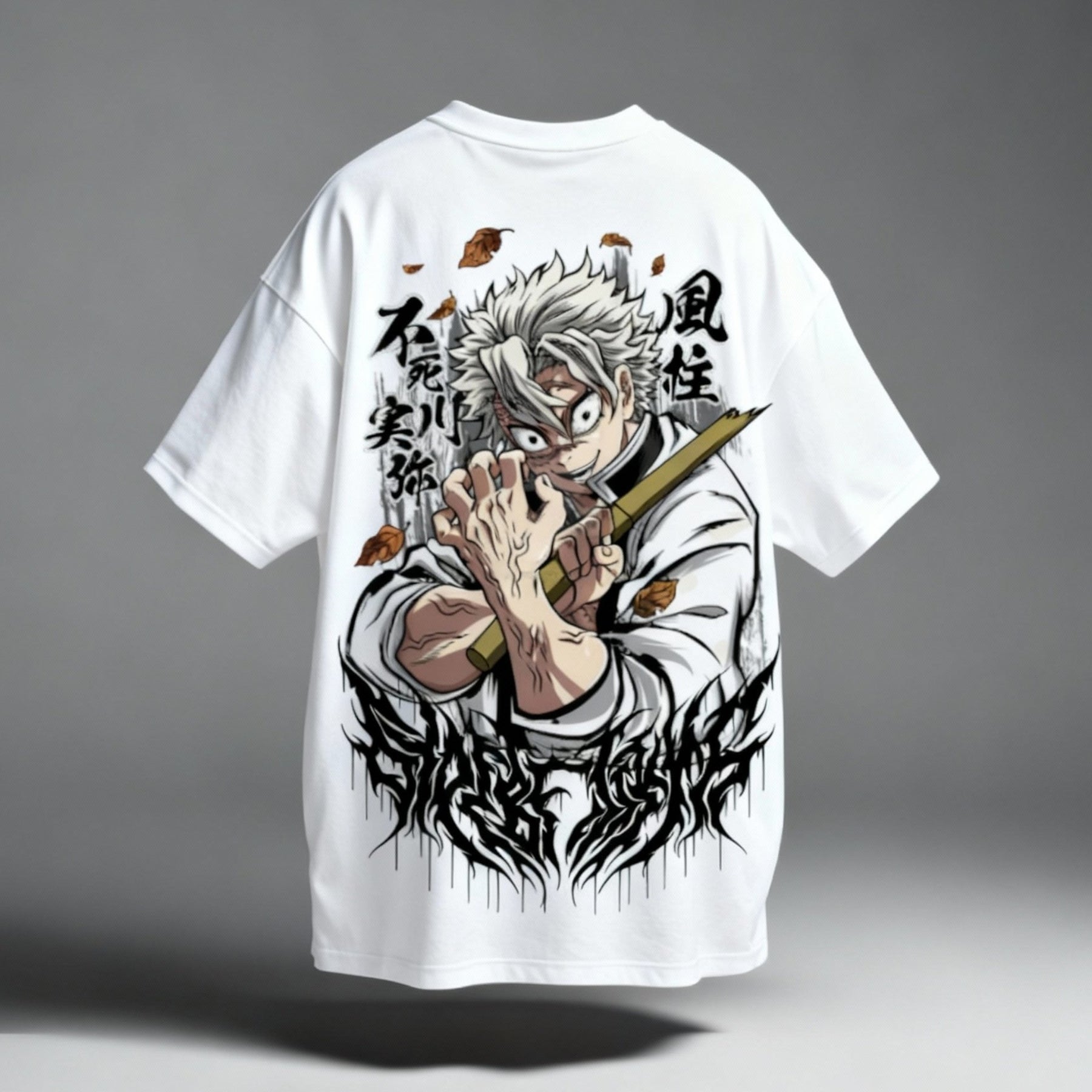 CAMISETA OVERSIZED PREMIUM SANEMI NICHIRIN BLADE DEMON SLAYER