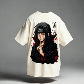 CAMISETA OVERSIZED PREMIUM NARUTO ITACHI