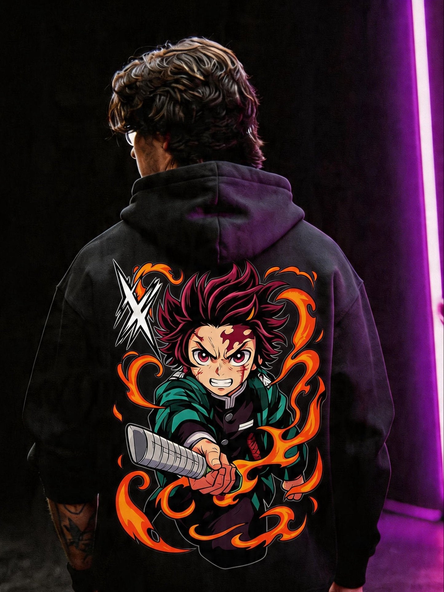 MOLETOM PREMUIM DEMON SLAYER TANJIRO