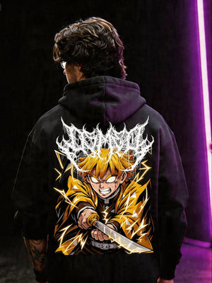 MOLETOM PREMUIM DEMON SLAYER ZENITSU