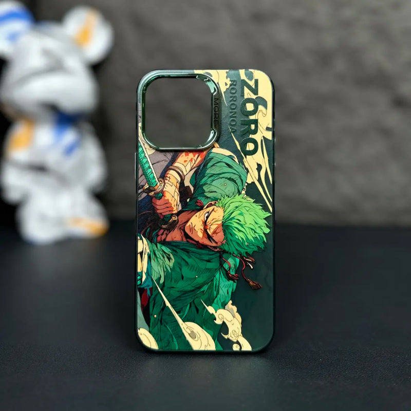 CAPINHA DE IPHONE ZORO GREEN