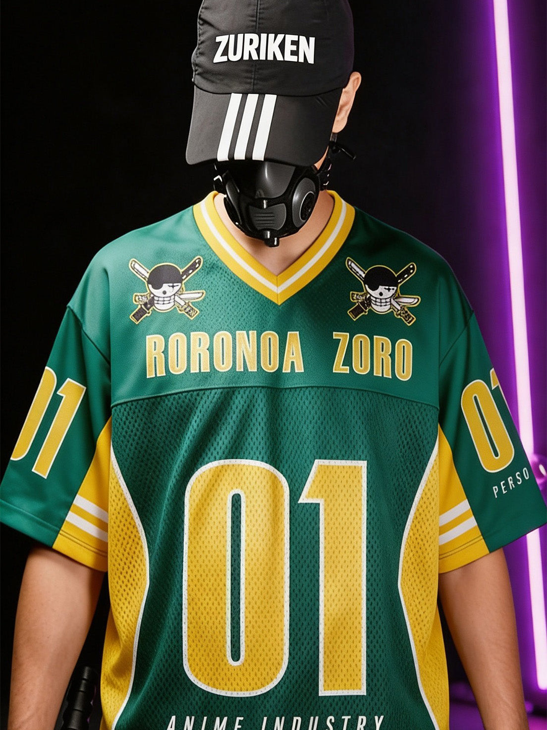 CAMISETA ZORO X BRASIL PREMIUM