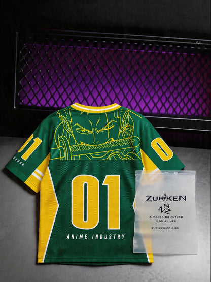 CAMISETA ZORO X BRASIL PREMIUM