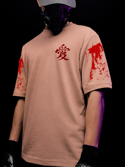 CAMISETA OVERSIZED PREMIUM GAARA BLOOD