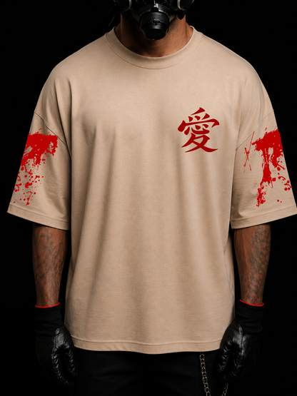 CAMISETA OVERSIZED PREMIUM GAARA BLOOD