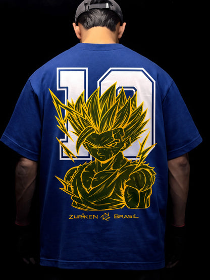 CAMISETA OVERSIZED PREMIUM GOHAN X BRASIL