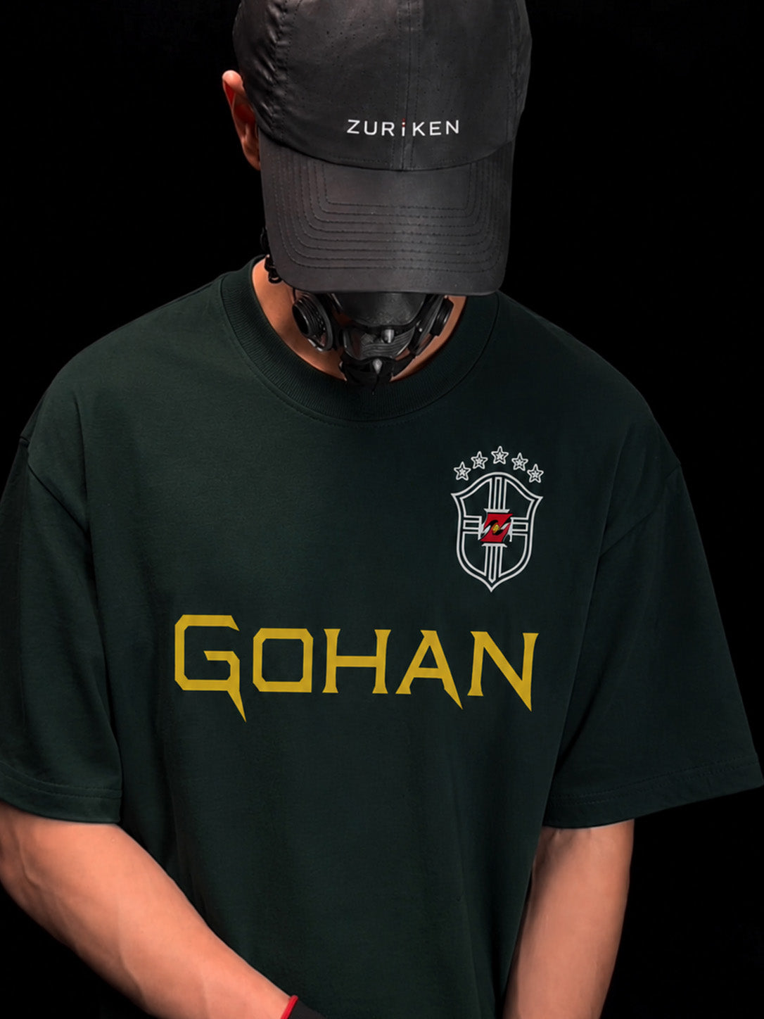 CAMISETA OVERSIZED PREMIUM GOHAN X BRASIL
