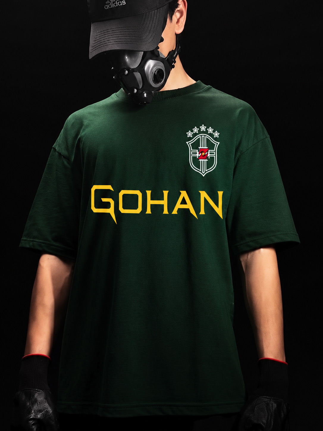 CAMISETA OVERSIZED PREMIUM GOHAN X BRASIL