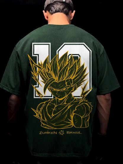 CAMISETA OVERSIZED PREMIUM GOHAN X BRASIL