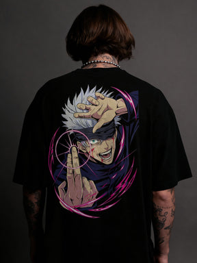 CAMISETA OVERSIZED PREMIUM JUJUTSU KAISEN GOJO