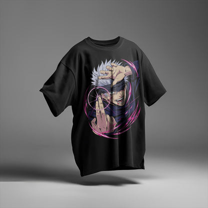 CAMISETA OVERSIZED PREMIUM JUJUTSU KAISEN GOJO