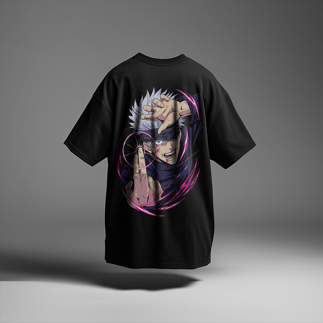 CAMISETA OVERSIZED PREMIUM JUJUTSU KAISEN GOJO