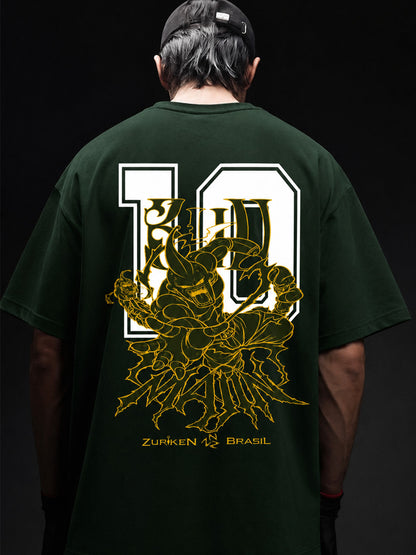 CAMISETA OVERSIZED PREMIUM MAJIN BUU X BRASIL