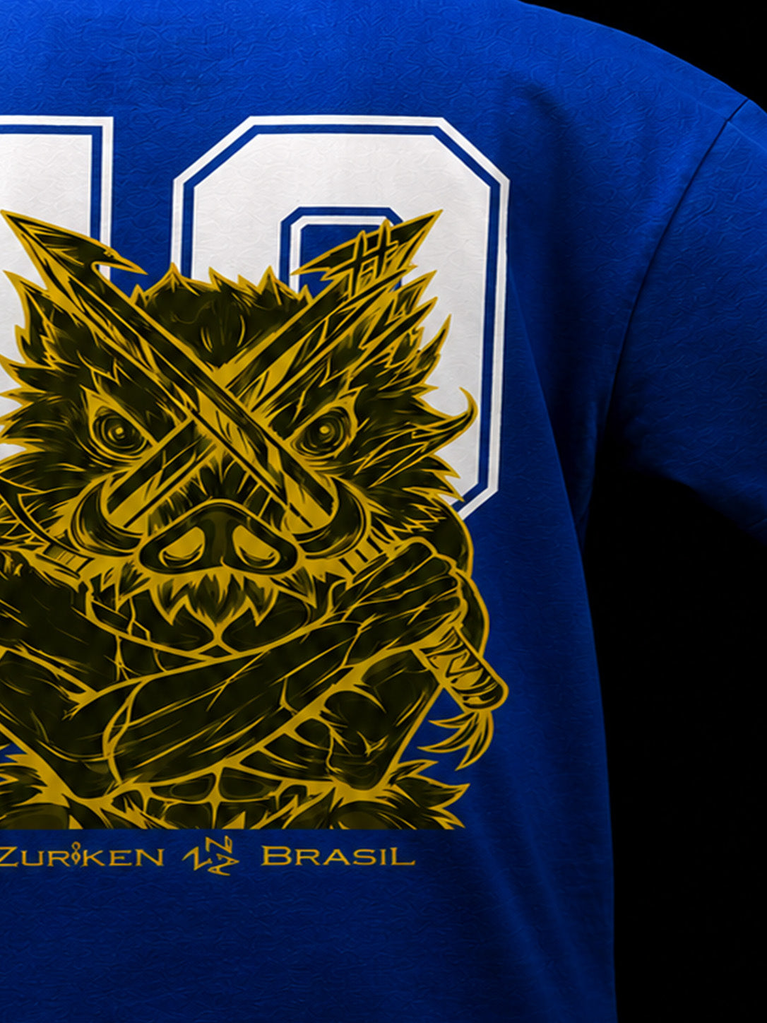 CAMISETA OVERSIZED PREMIUM INOSUKE X BRASIL