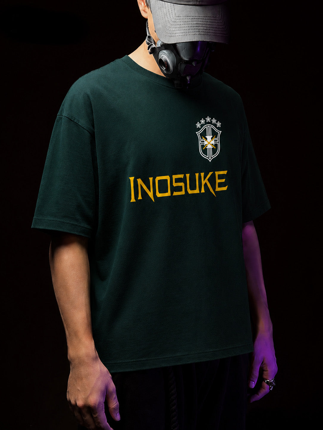 CAMISETA OVERSIZED PREMIUM INOSUKE X BRASIL