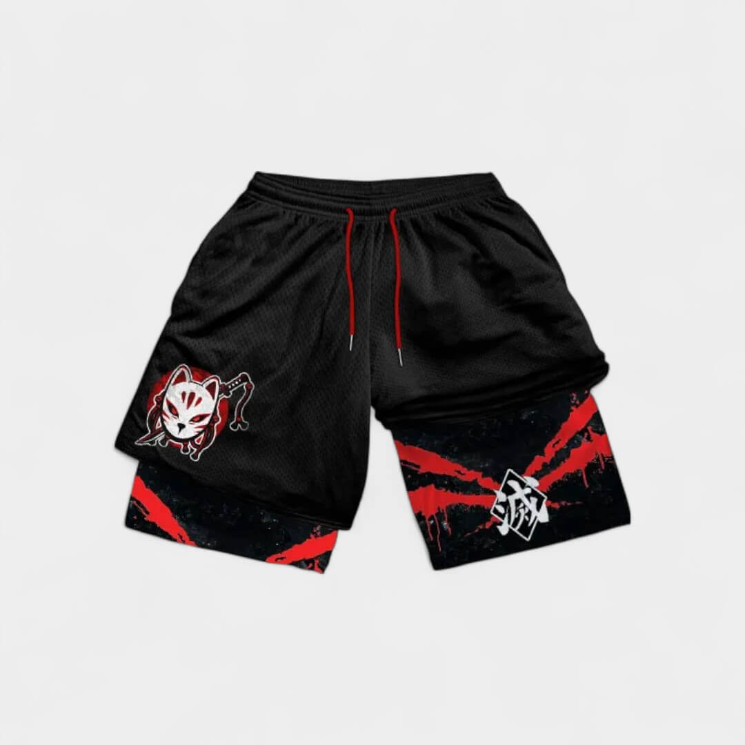 SHORT ANIME FIT™ UNISSEX CAÇADORES ANBU