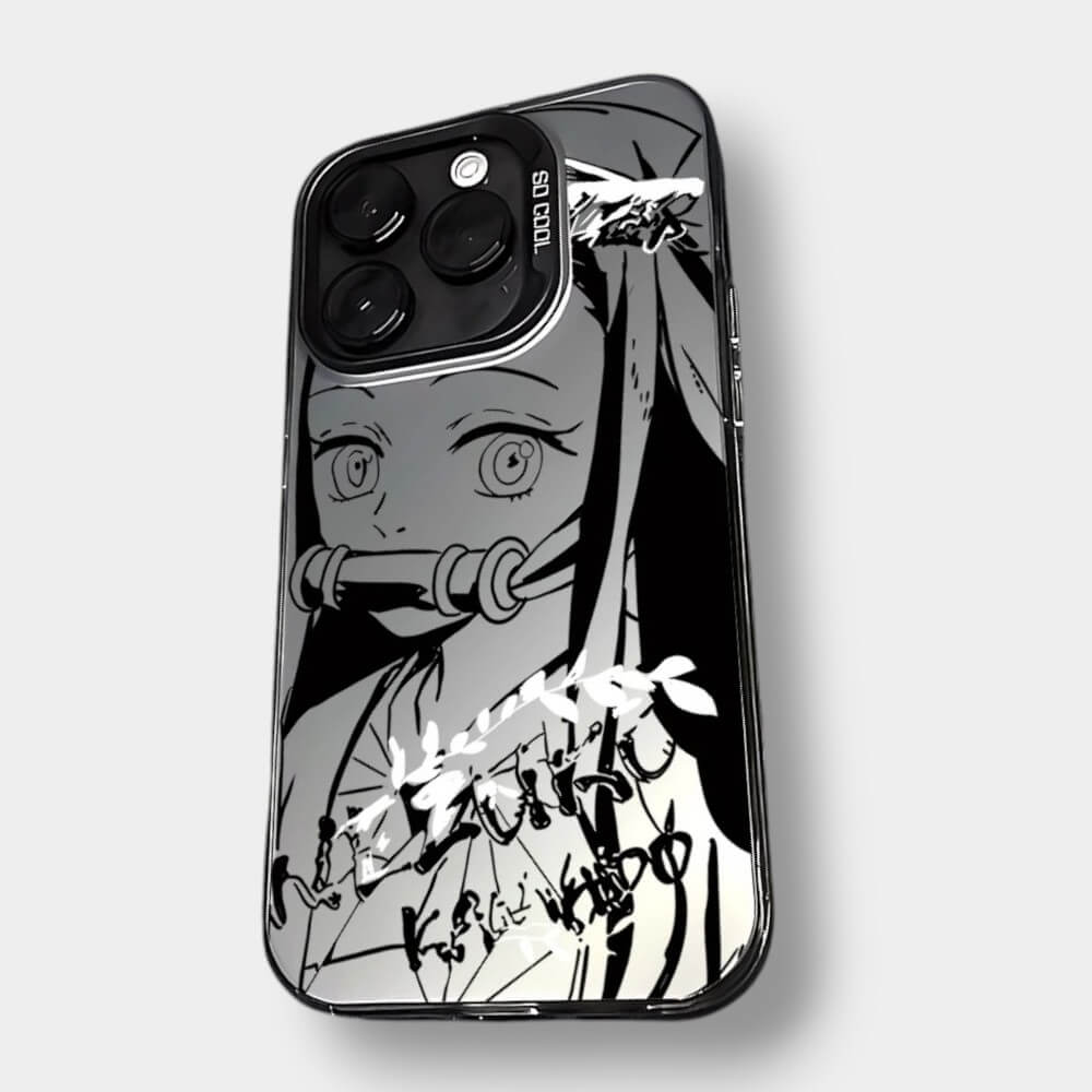 CAPINHA DE IPHONE NEZUKO NICE METALIZADO