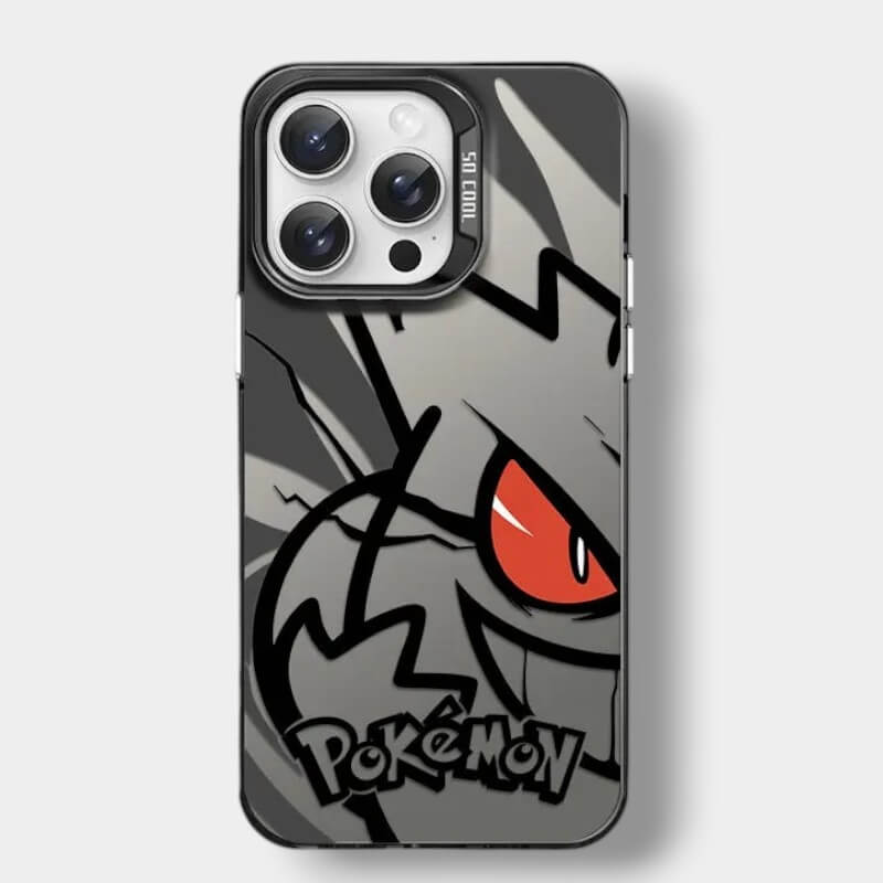 CAPINHA DE IPHONE GENGAR  METALIZADO