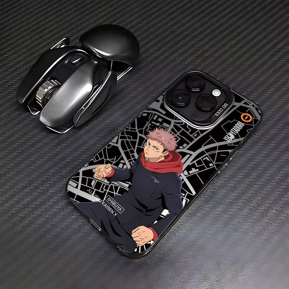 CAPINHA DE IPHONE ITADORI COLEÇÃO RAIO JJK
