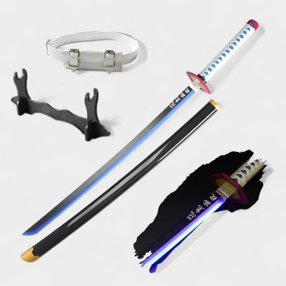 KATANA COM LED DE DEMON SLAYER EXCLUSIVA