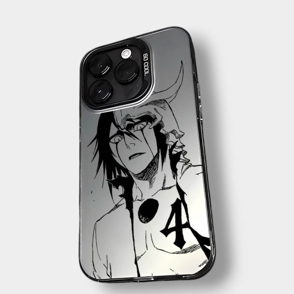 CAPINHA DE IPHONE ULQUIORRA BLEACH METALIZADO