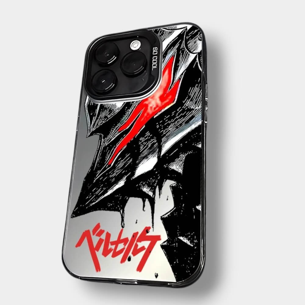CAPINHA DE IPHONE GUTS ARMADURA METALIZADO