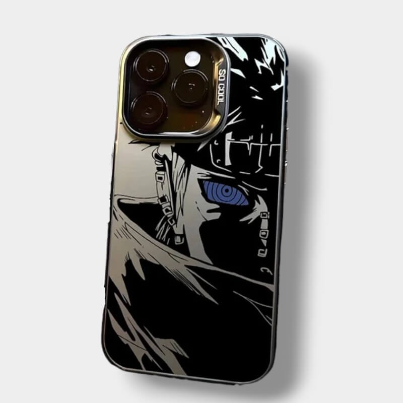 CAPINHA DE IPHONE PAIN BLACK NARUTO METALIZADO