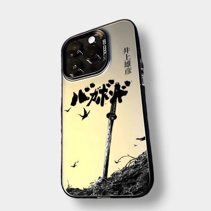 CAPINHA DE IPHONE ESPADA VINLAND SAGA  METALIZADO
