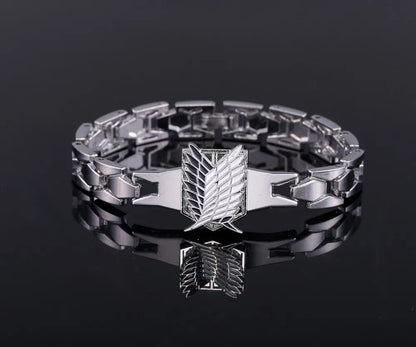BRACELETE EXCLUSIVO DE ATTACK ON TITAN UNISSEX
