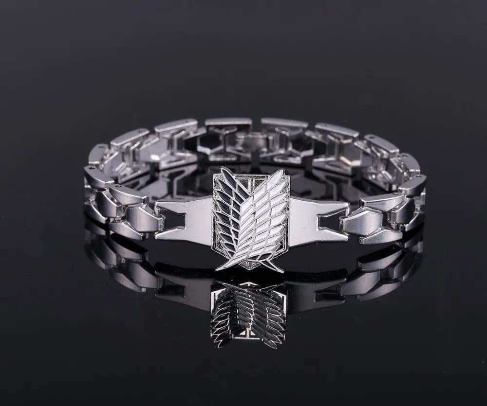 BRACELETE EXCLUSIVO DE ATTACK ON TITAN UNISSEX