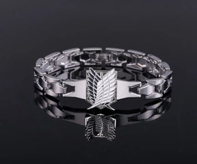 BRACELETE EXCLUSIVO DE ATTACK ON TITAN UNISSEX